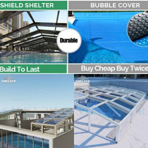 Metal Pool Cover VS Other Pool Cover Round 1#bubblecover #Solarpoolcover.

Solar
