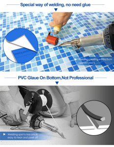 Landy Waterproof PVC Outdoor Swimming Pool Liner with Custom Pattern